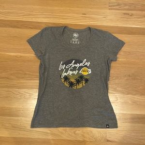 Grey Lakers t-shirt, size medium, excellent condition